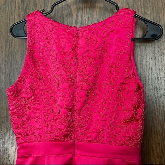 Kay Unger Hot Pink Dress - Picture 6 of 12